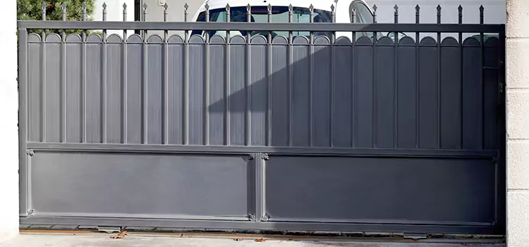 Metal Driveway Gate Installation Pinecrest